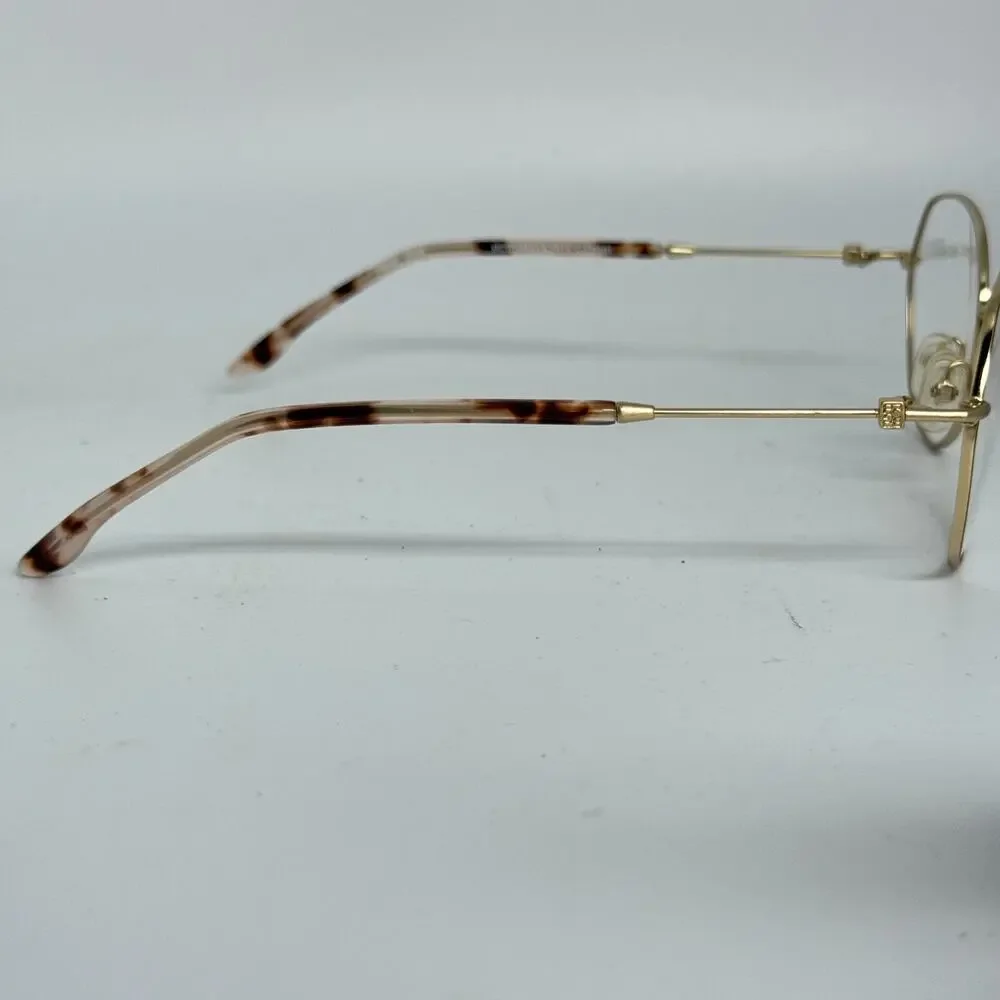 BCBGMAXAZRIA Moira Rose Gold Womens Oval Full Rim Eyeglasses 54-16-135‎ H17646
